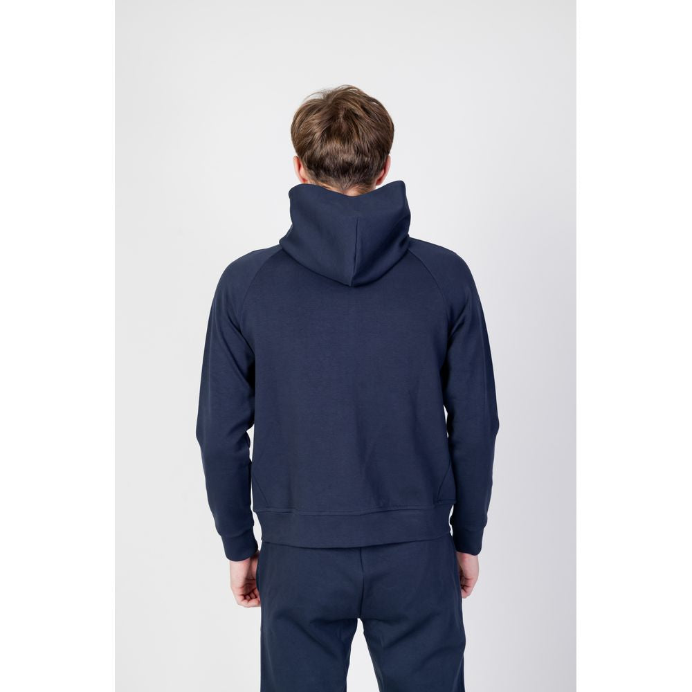 Blue Cotton Hoody