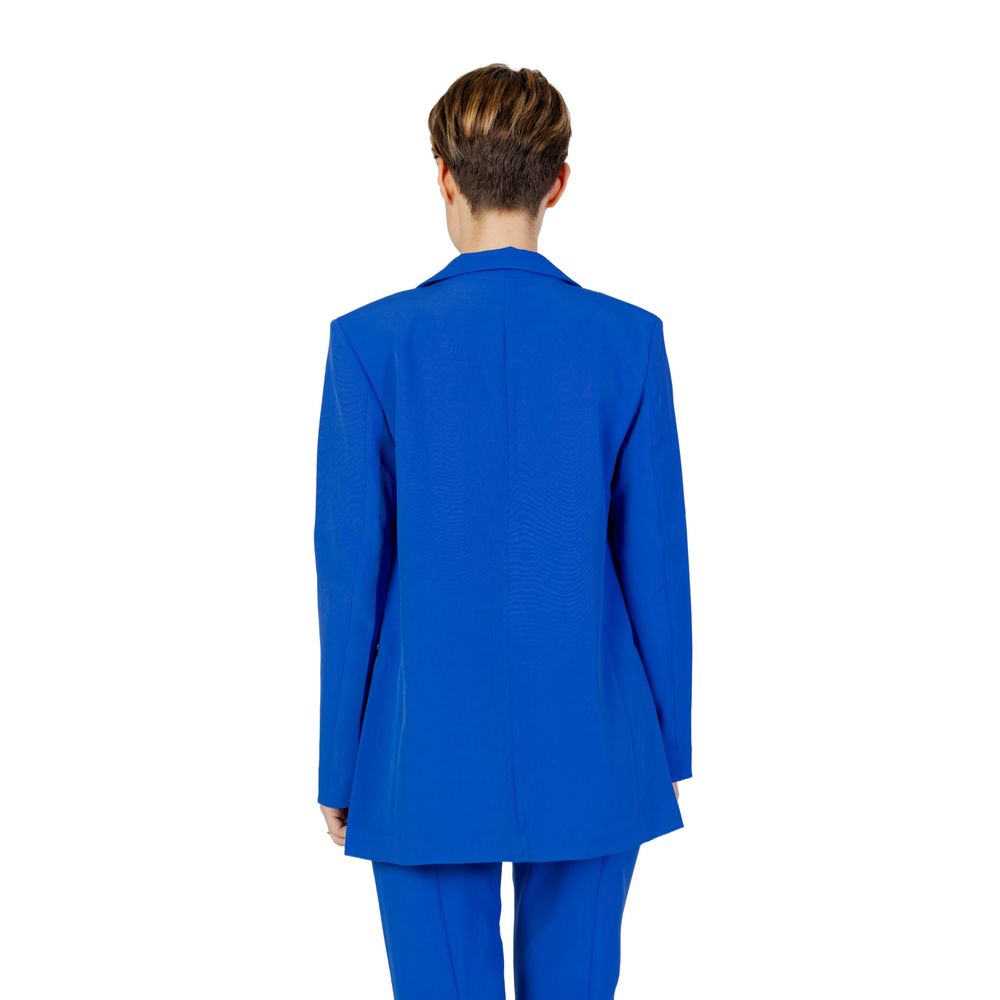 Blue Recycled Polyester Blazer