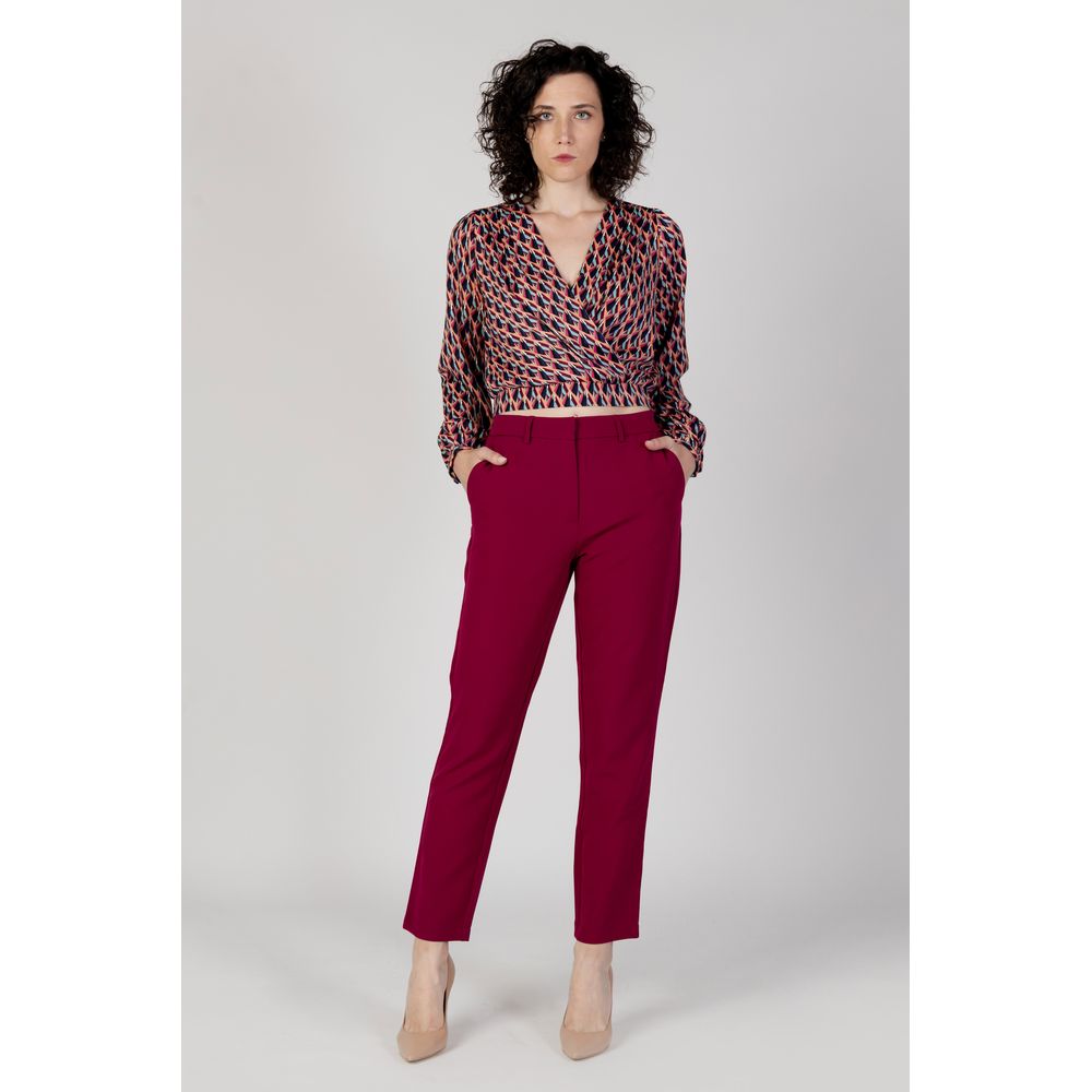 Bordeaux Polyester Pant