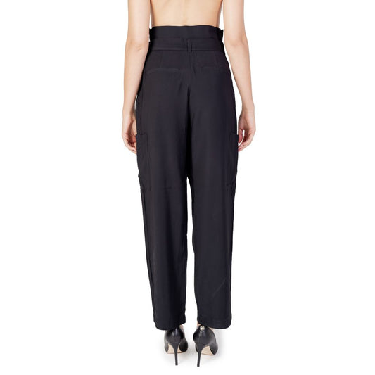 Black Viscose Pant