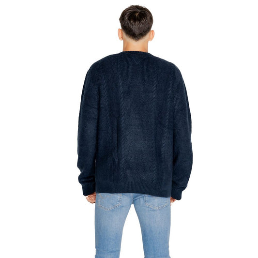 Blue Marabou Sweater