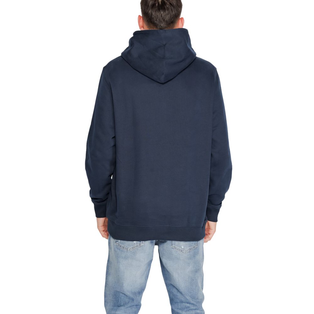 Blue Cotton Hoodie