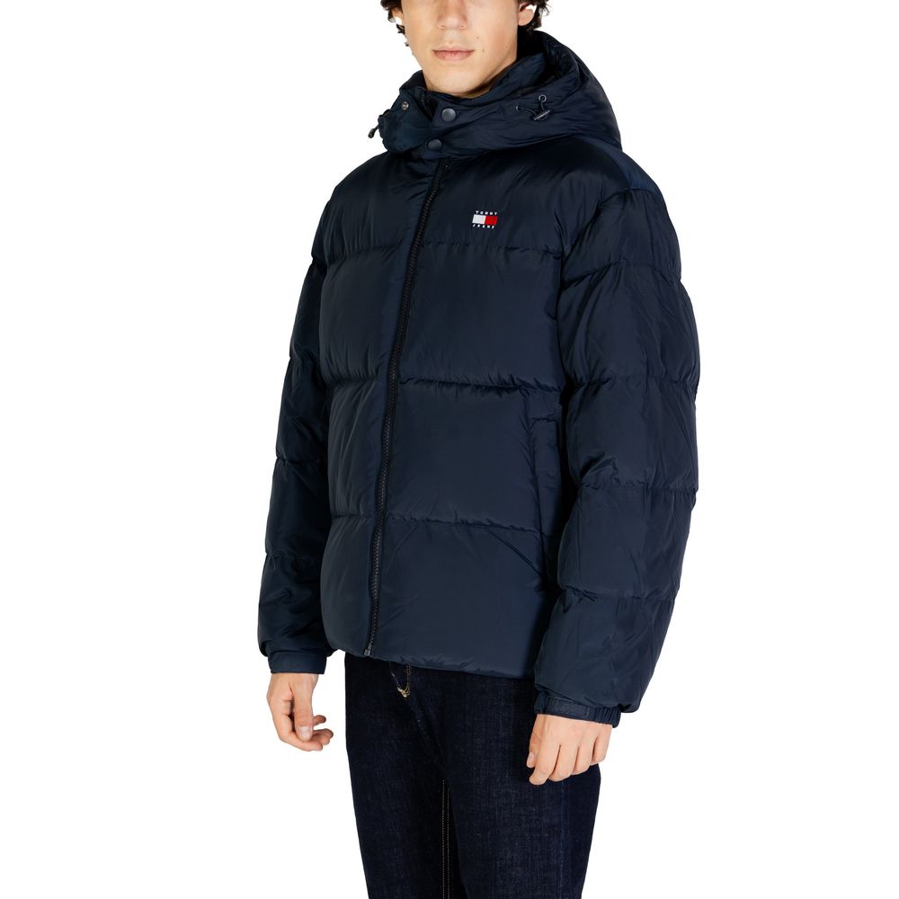 Blue Recycled Polyester Jackets & Coat