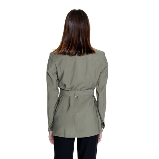 Green Viscose Blazer