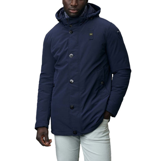 Blue Polyethylene Parka