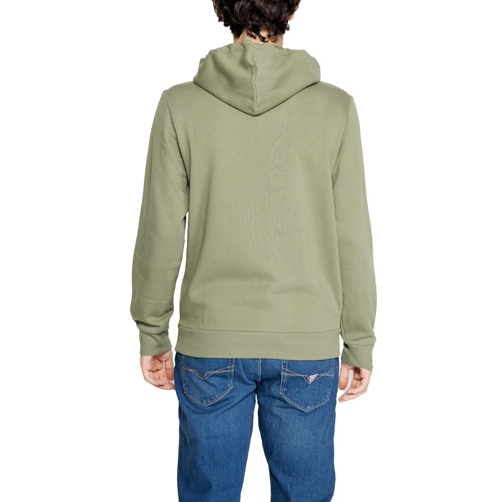 Green Cotton Hoodie