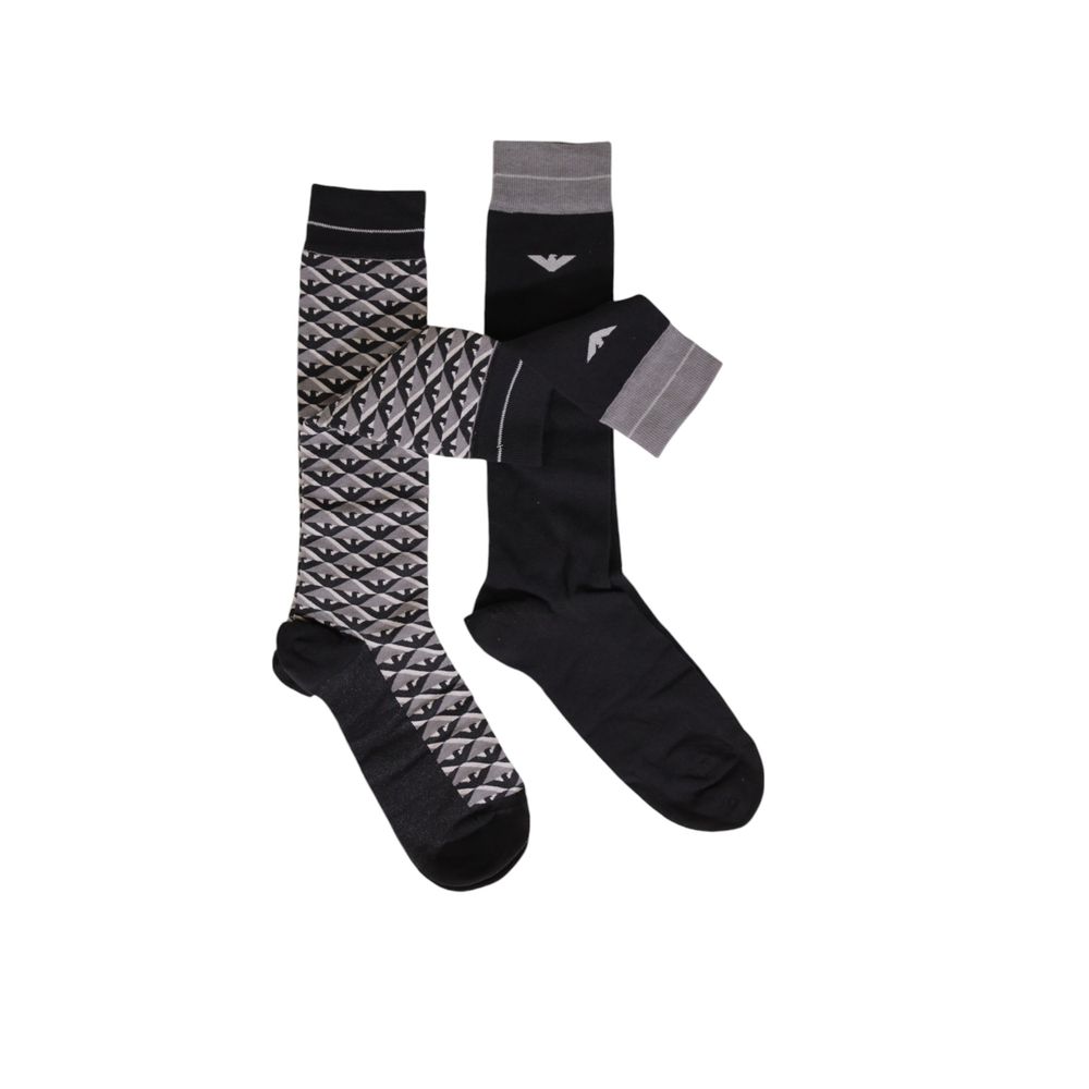 Gray Cotton Socks