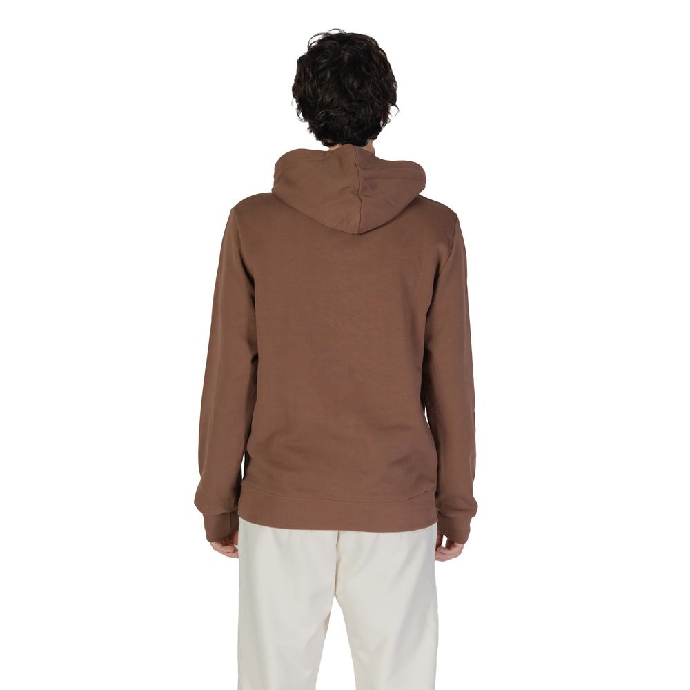 Brown Cotton Hoodie