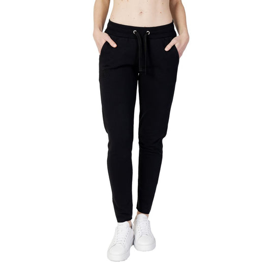 Black Cotton Joggers (Workout Pants)
