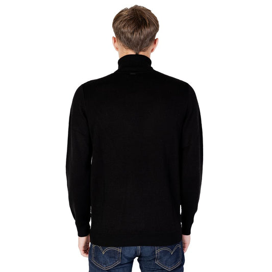 Black Wool Turtleneck