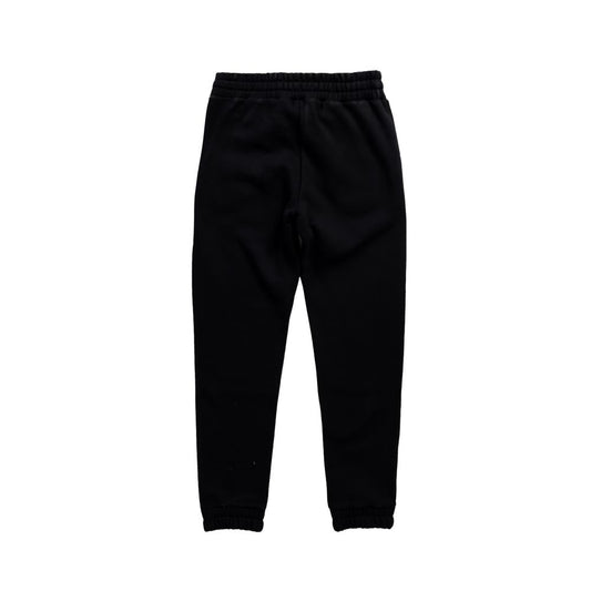 Black Cotton Joggers (Workout Pants)
