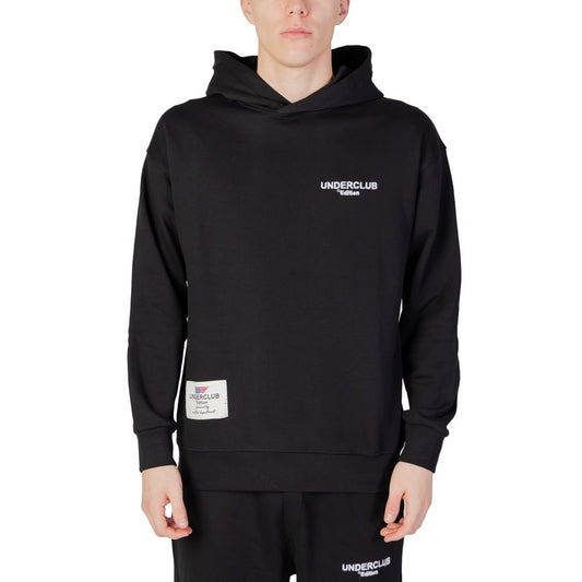 Black Cotton Hoodie