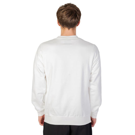 White Cotton Sweatshirt