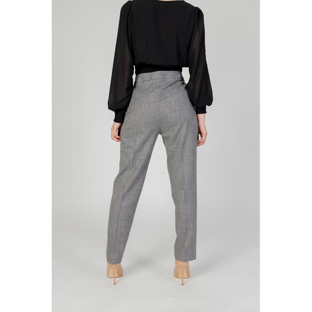 Black Polyester Pants