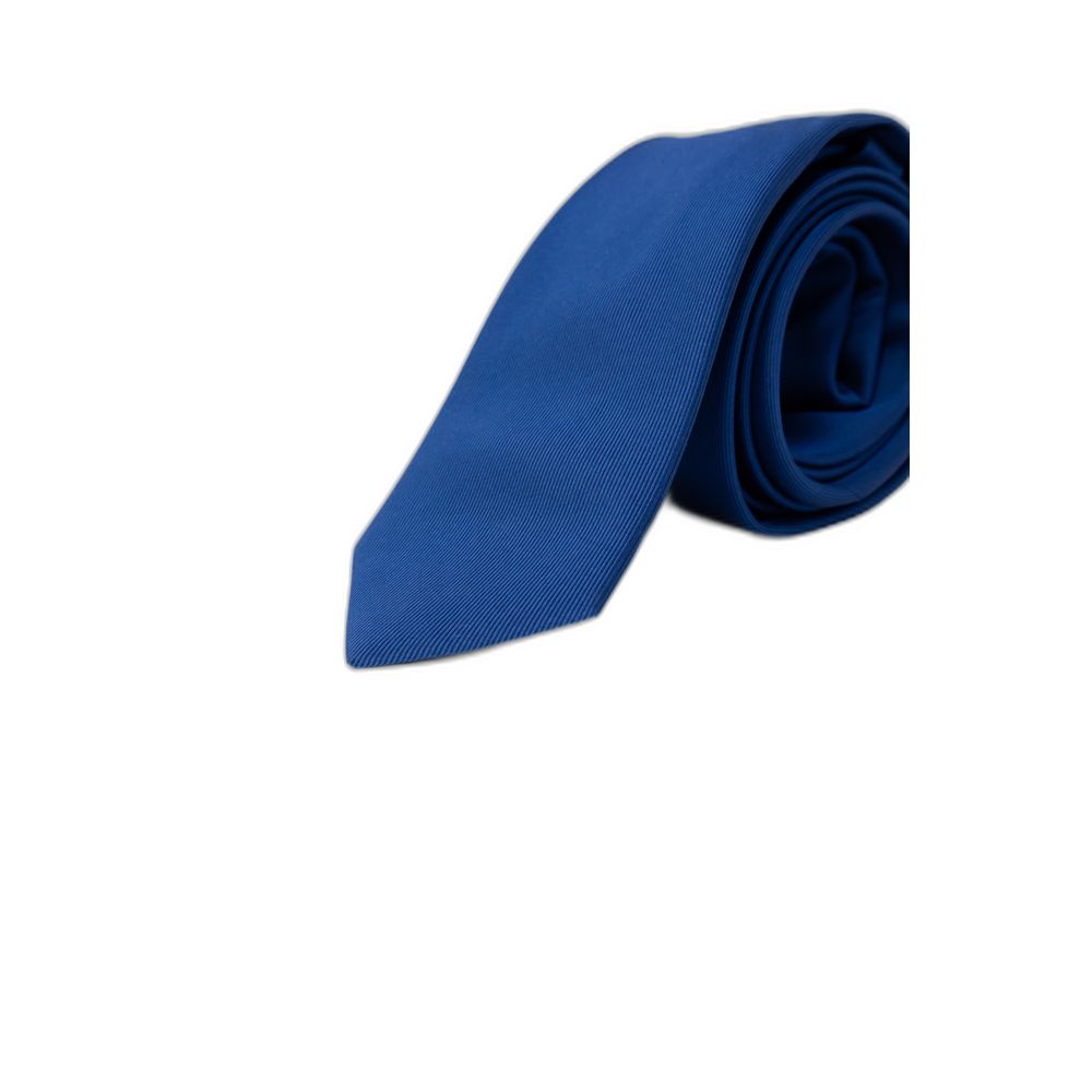Blue Silk Ties And Formal Accessory
