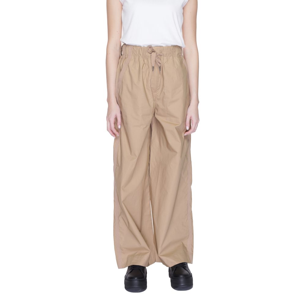 Beige Cotton Pant