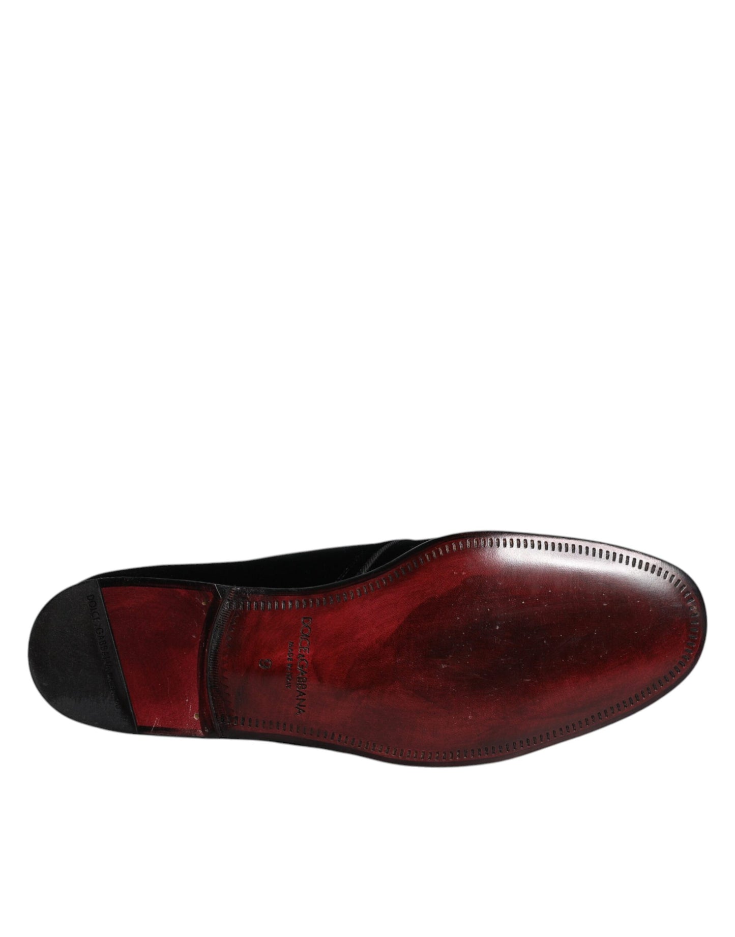 Black Velvet Leather Lace Up Derby Shoes