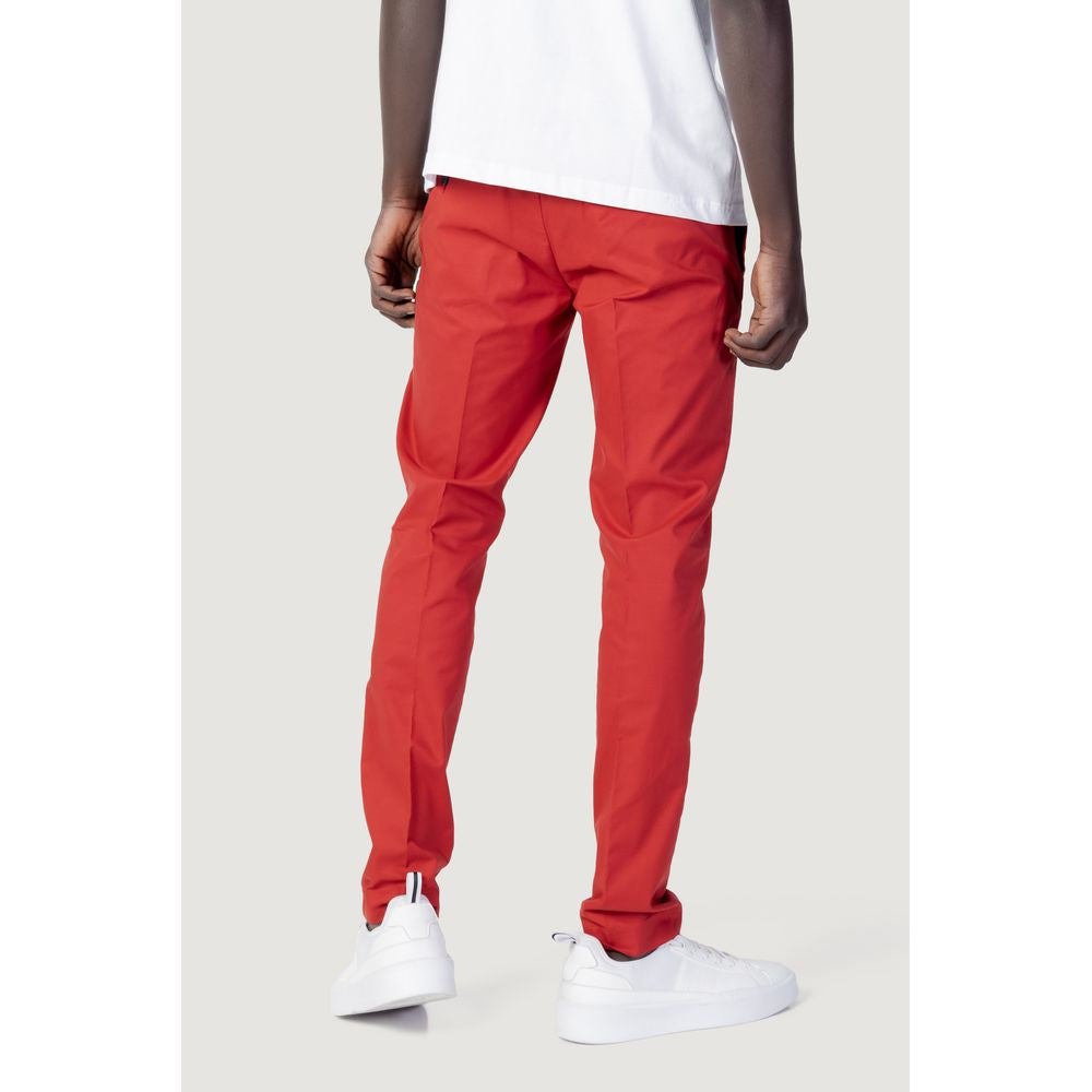 Red Cotton Pants