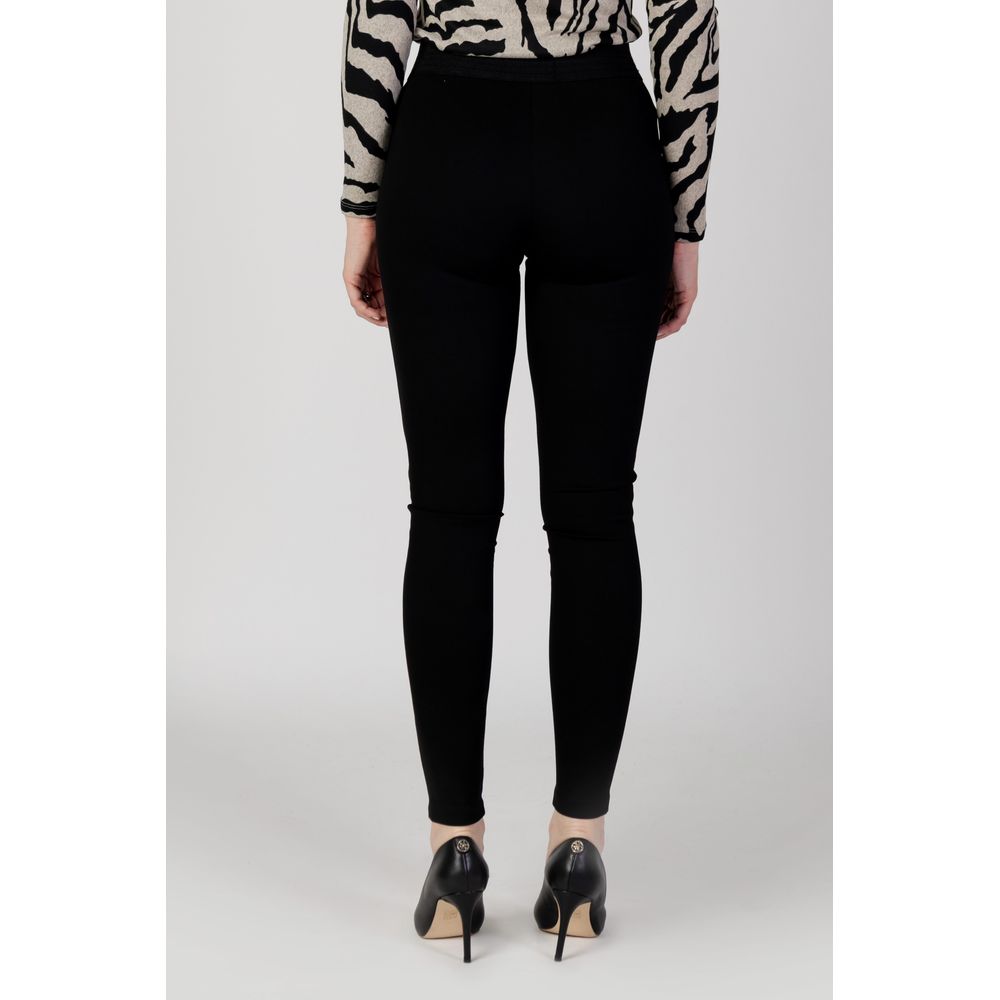 Black Viscose Leggings