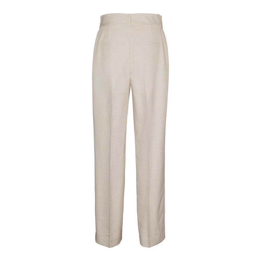 Gray Polyester Pant