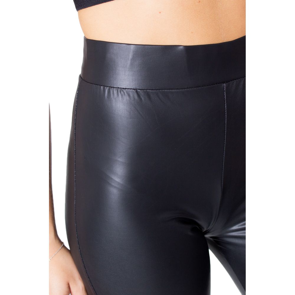 Black Polyester Leggings