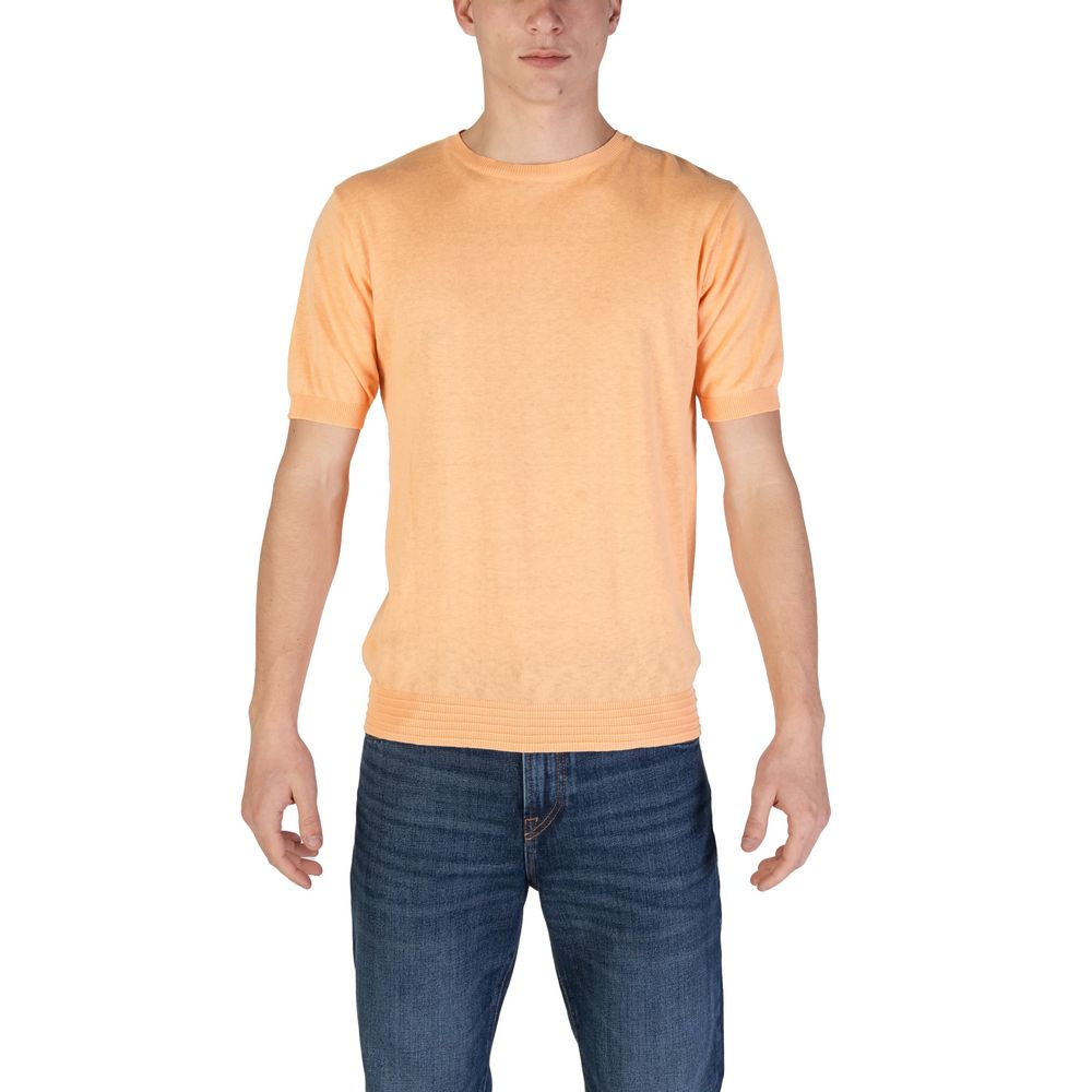 Orange Cotton Sweatshirt