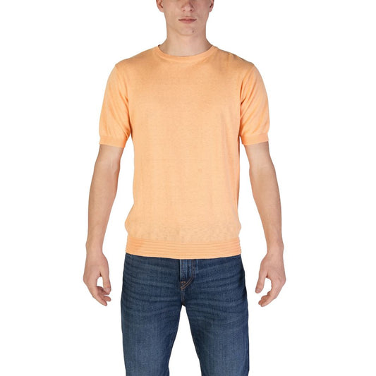 Orange Cotton Sweatshirt