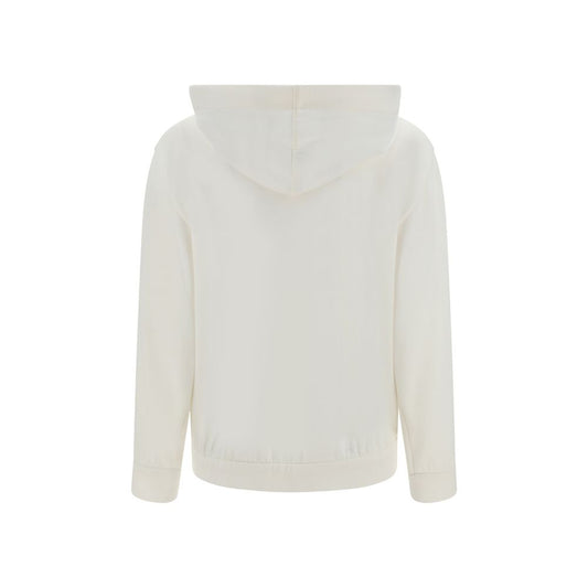 White Silk Sweatshirt