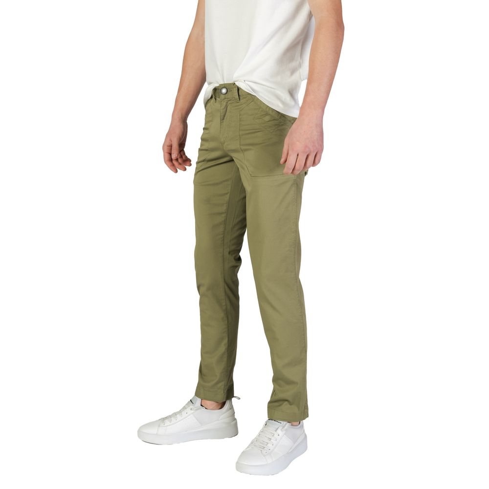 Green Cotton Pant