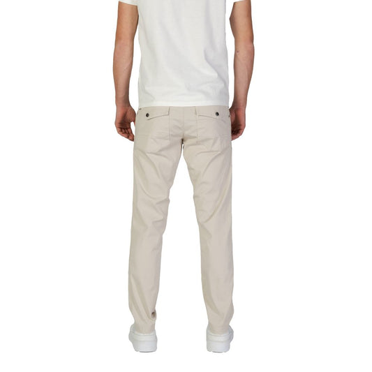 Beige Cotton Pant