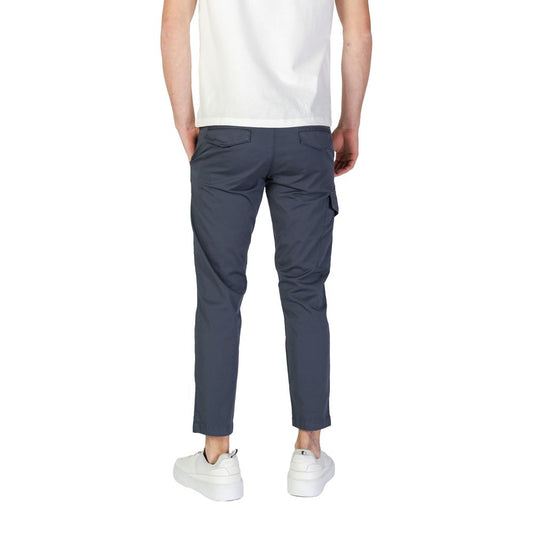Blue Cotton Pant