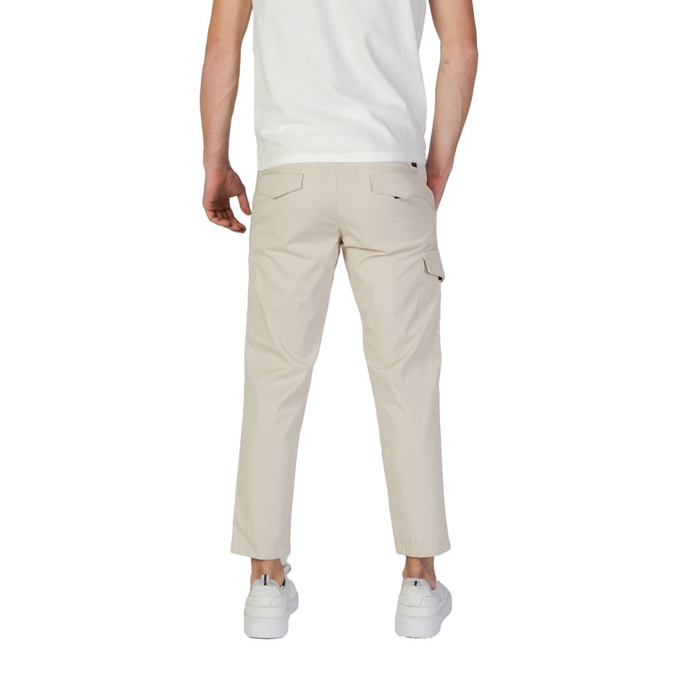 Beige Cotton Pant