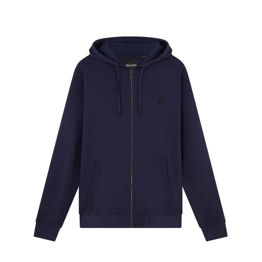 Blue Cotton Hoodie