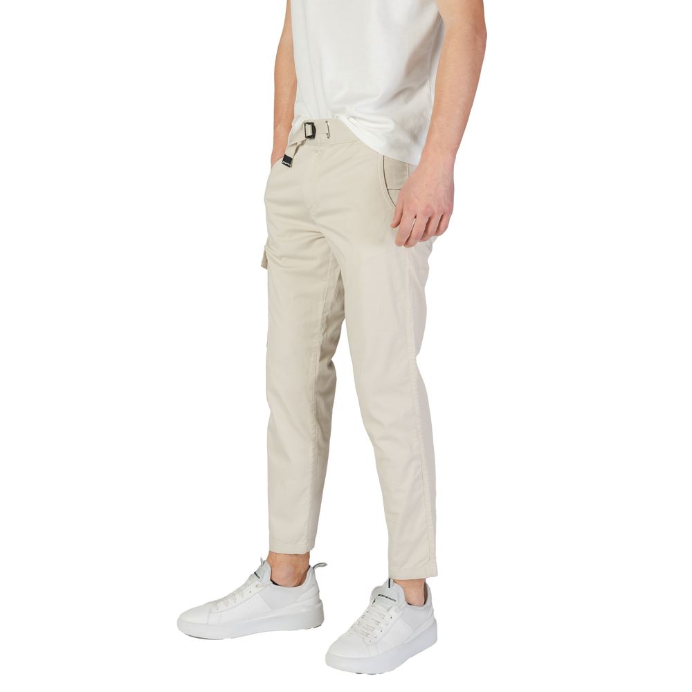 Beige Cotton Pant