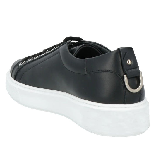 Black Calfskin Men Sneaker