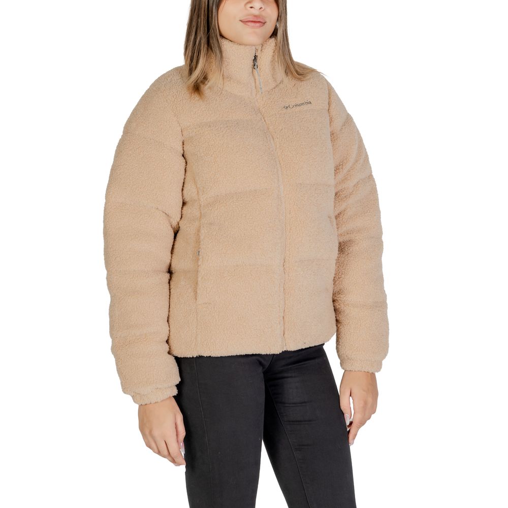 Beige Nylon Coat