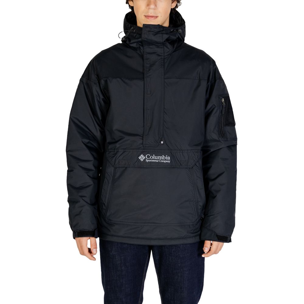 Black Nylon Shell Jacket