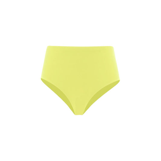 Yellow Polyamide Swim Briefs