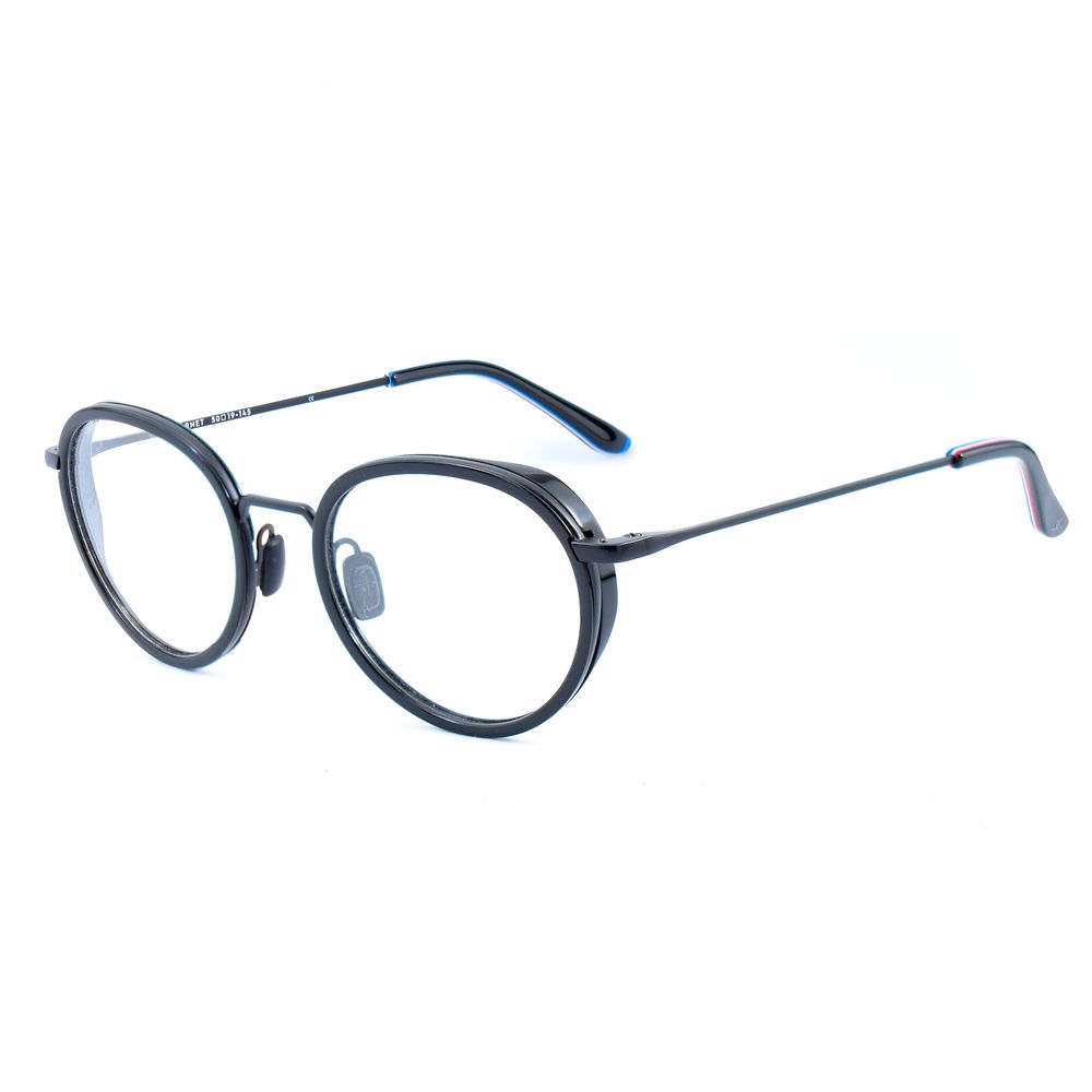 Black Stainless Steel Glasses (Frames)