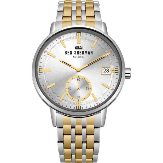 Gold Stainless Steel Dress Watch