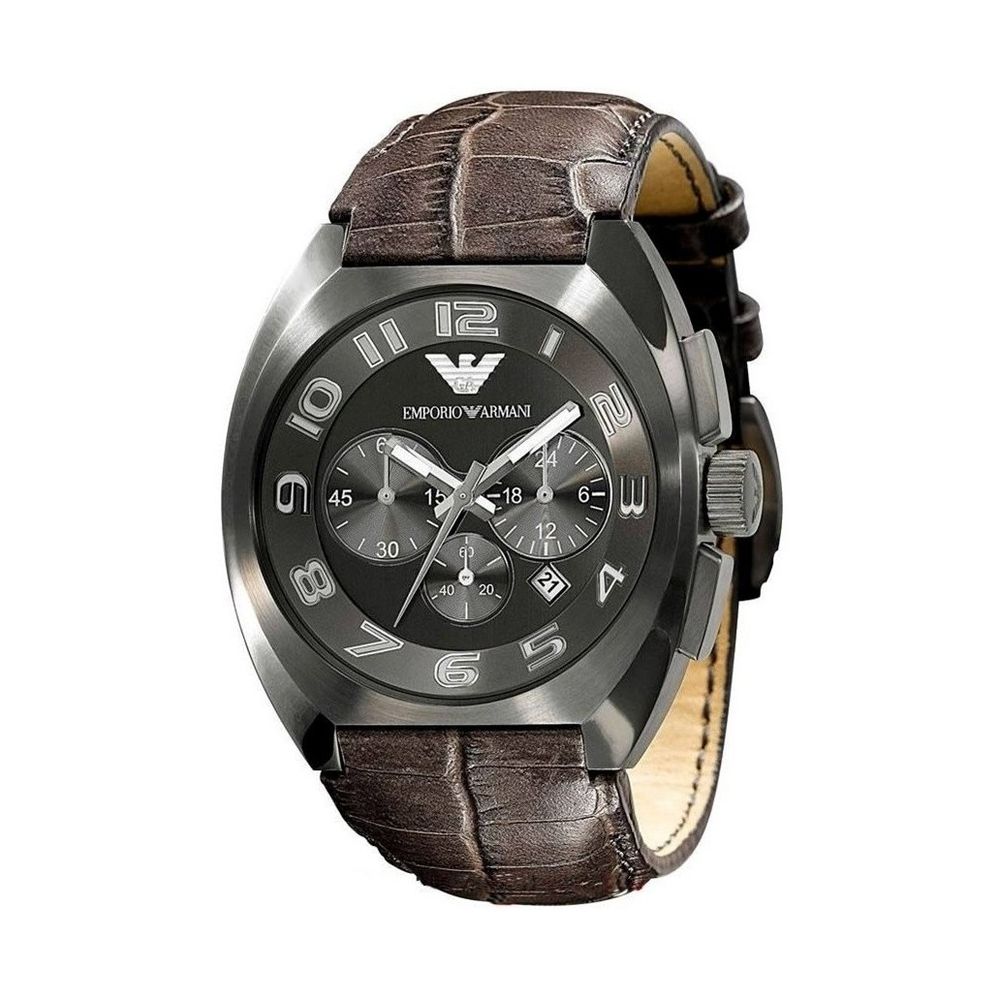 Brown Cowhide Watch