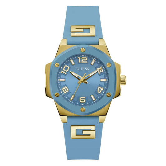 Blue Synthetic Bracelet Watch