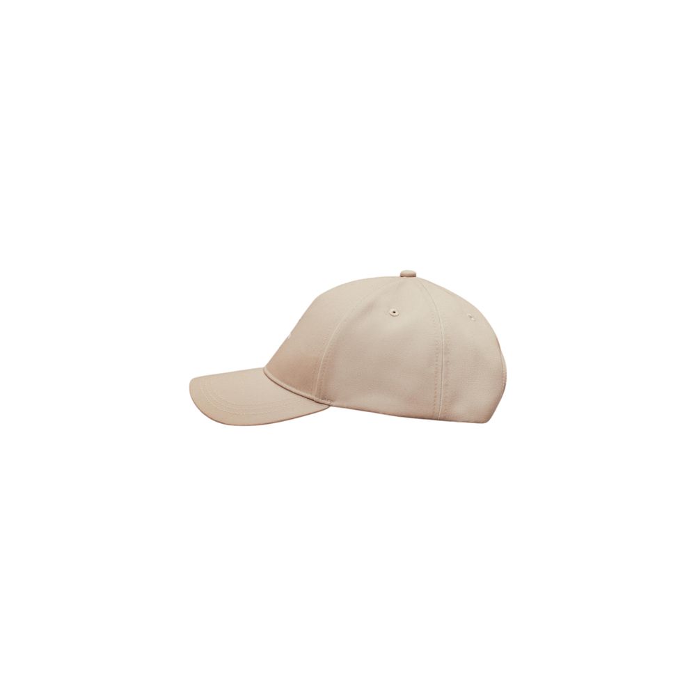 Beige Recycled Polyester Cap (Baseball Hat)