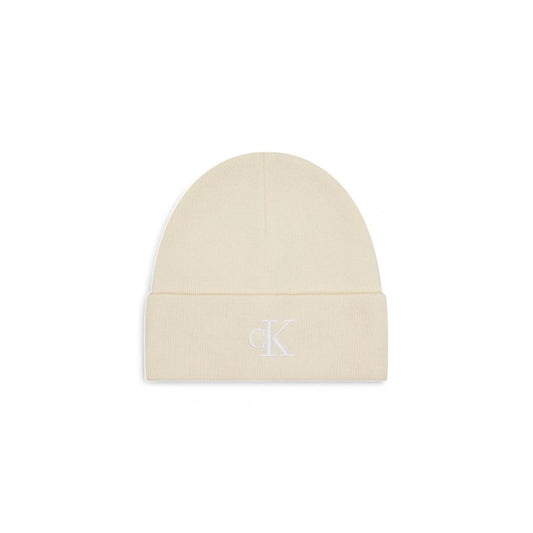 Cream Recycled Polyester Cap (Baseball Hat)