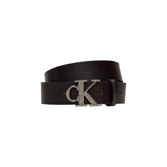 Brown Leather Regular Belt