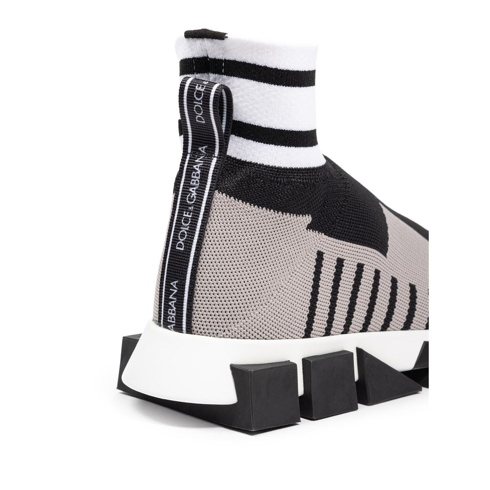 Black Fabric Sneaker