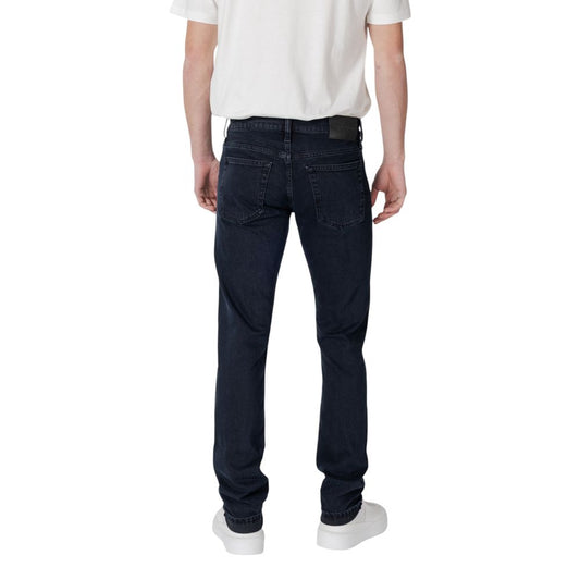Blue Cotton Skinny Jean