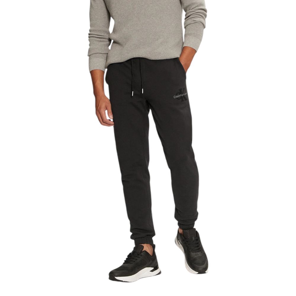 Black Organic Cotton Joggers Workout Pant