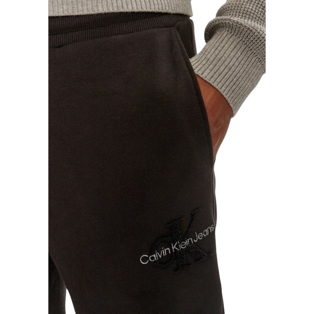 Black Organic Cotton Joggers Workout Pant