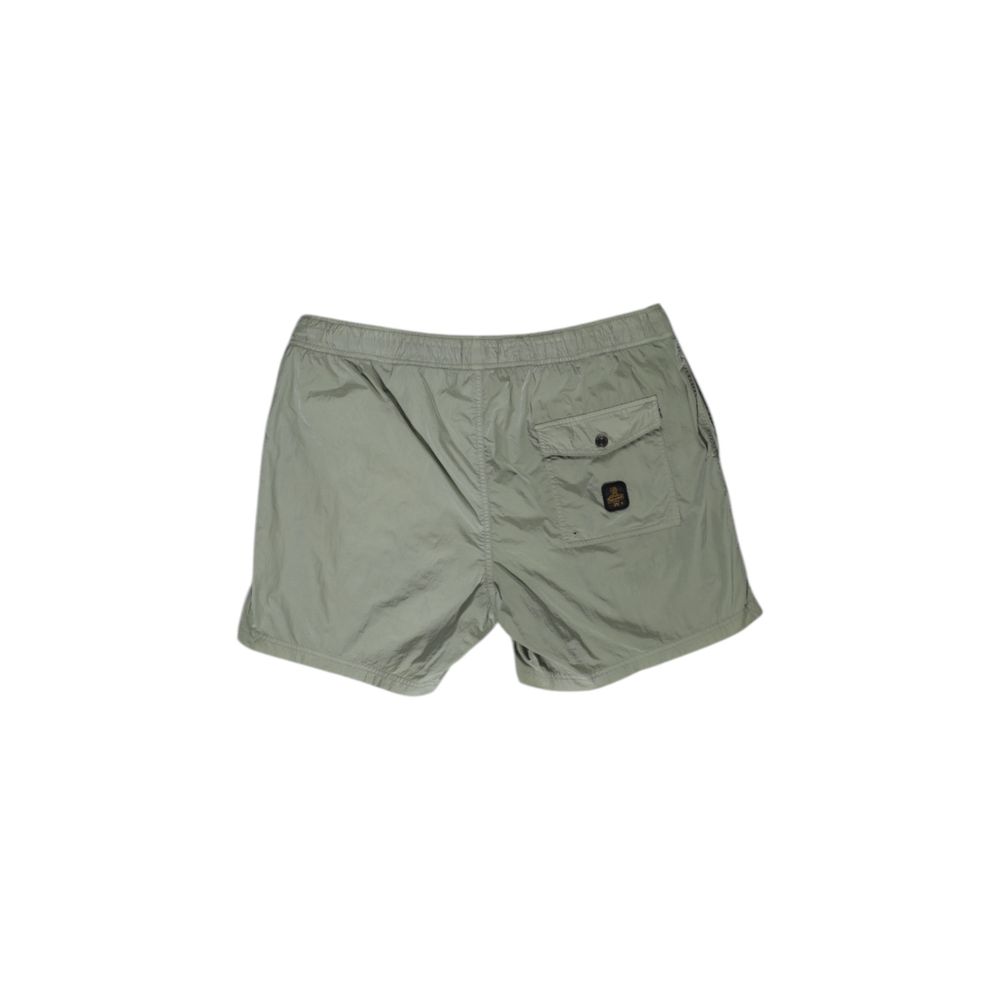 Green Nylon Swim Shorts